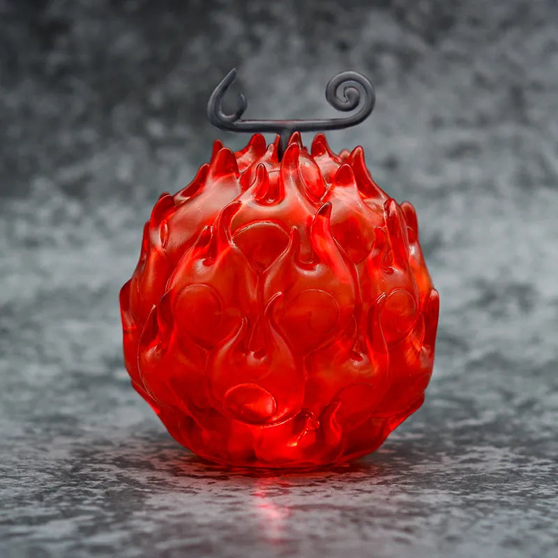 GK ONE PIECE Devil Fruit Model Action Figure Demon Op-Op Fruit Flame-Flame Fruit Gum-Gum Fruit Luminous Collection Doll Toys - lampechevetdesign.com