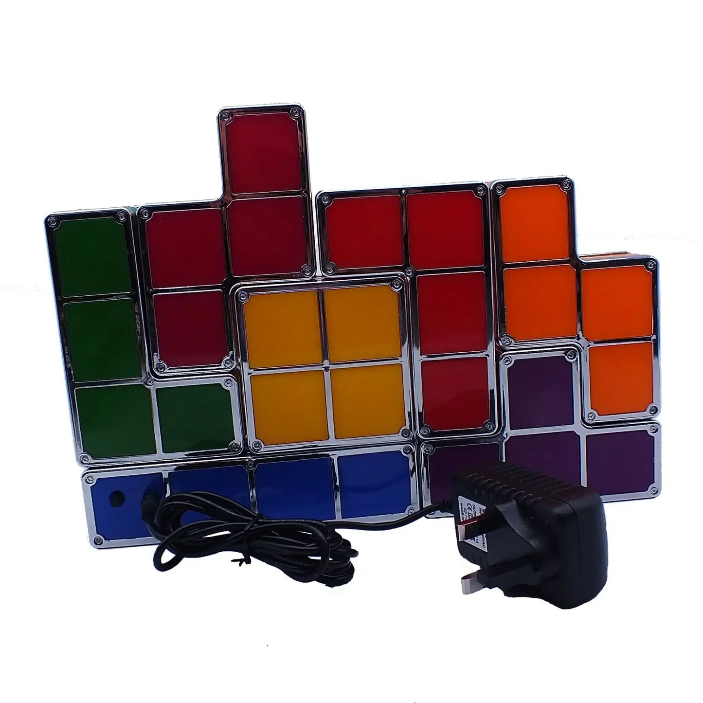 Lampe de Chevet Puzzle 3D Coloré