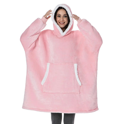 Sweat Plaid Femme Rose