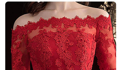 Robe de Mariée Princesse Rouge