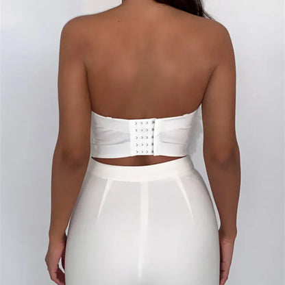 Crop top plume