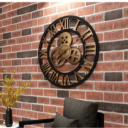 Horloge Murale Industrielle