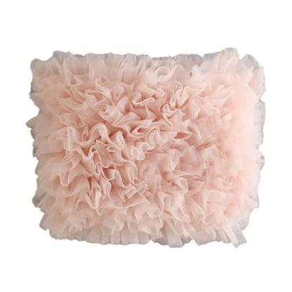 Femme crop top en tulle