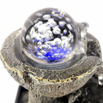 Fontaine Zen Intérieur avec Boule