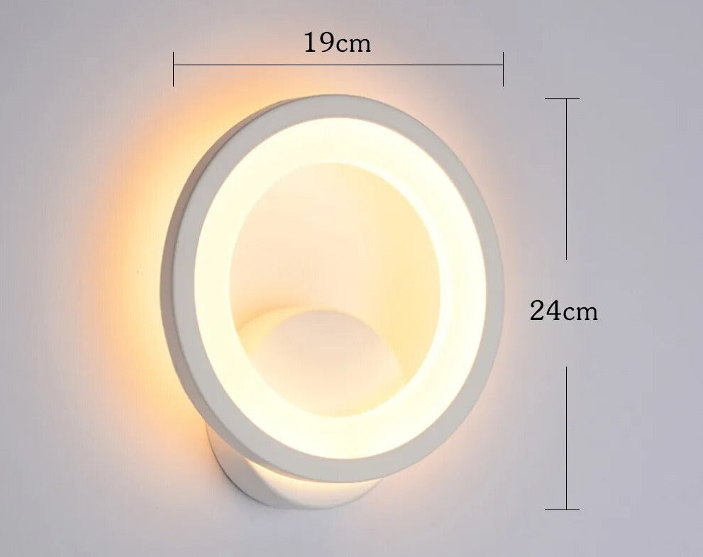 Lampe de chevet Murale Moderne Ronde