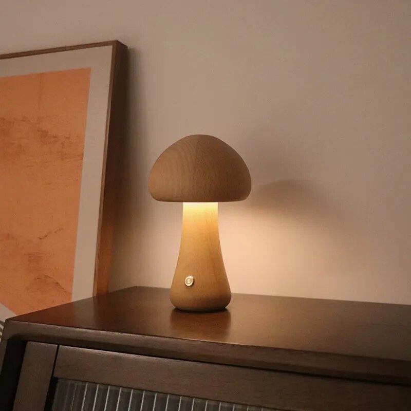 Lampe de chevet Moderne Champignon