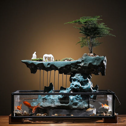 Aquarium Fontaine à Eau
