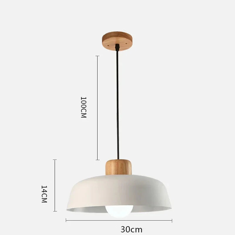 Lampe de Chevet Lustre Suspendue Nordique Coloré