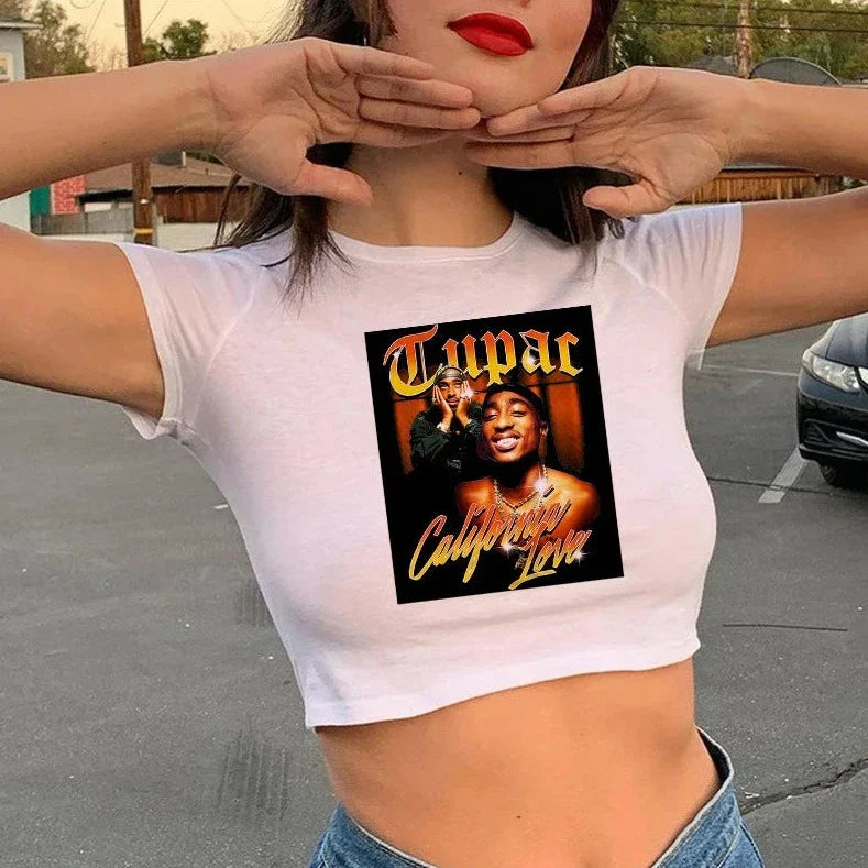 Crop top 2pac