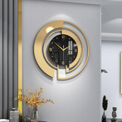Horloge Murale Dorée