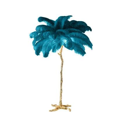 Lampe de Chevet à Plume sur Pied