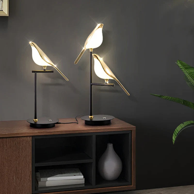 Lampe de Chevet Design Oiseau Lumineux