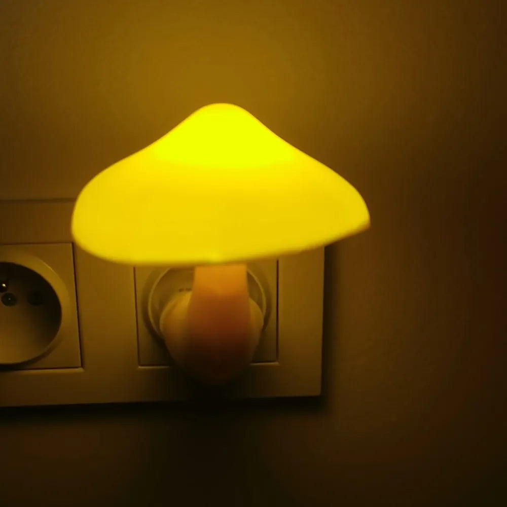 Lampe de chevet Prise Murale Champignon LED