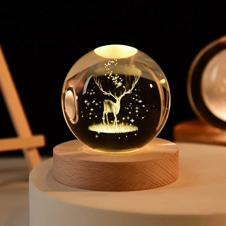 Lampe de chevet Projecteur Sphère Planétaires - lampechevetdesign.com