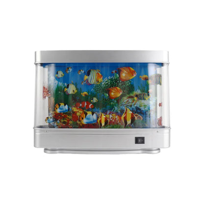Lampe de Chevet Aquarium Poissons Tropicaux pour Enfants