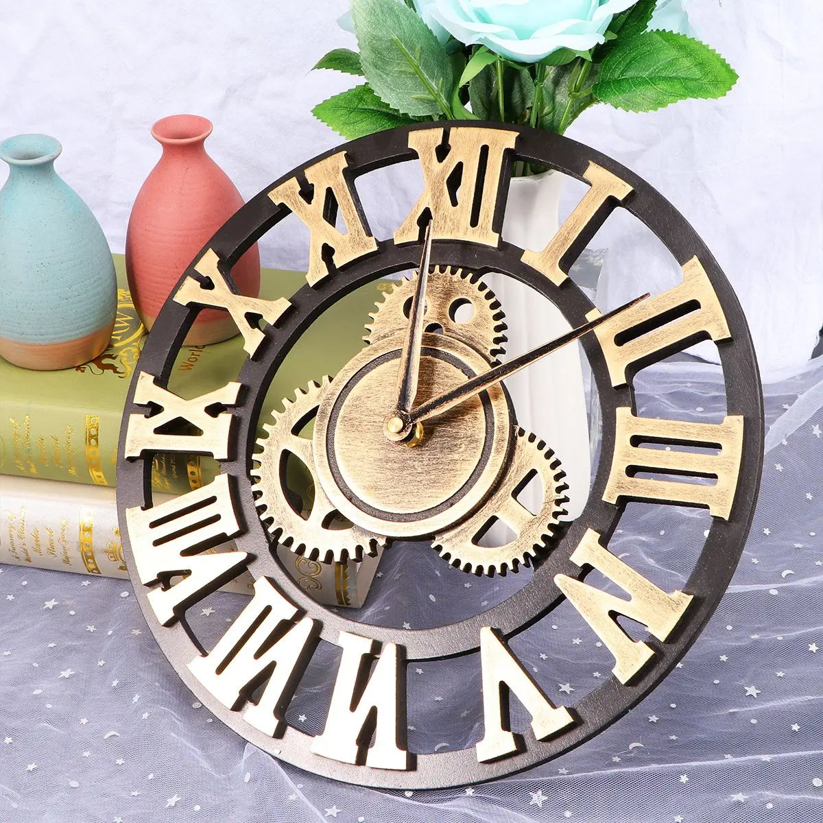 Horloge Murale Industrielle