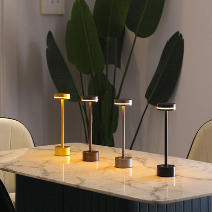 Lampe de chevet LED Rechargeable Moderne Tactile