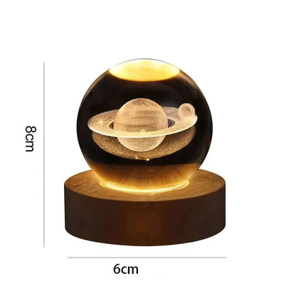Lampe de chevet Projecteur Sphère Planétaires