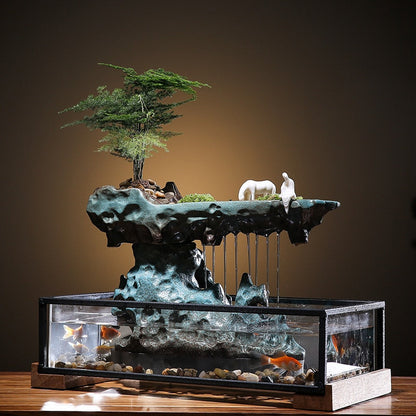 Aquarium Fontaine à Eau