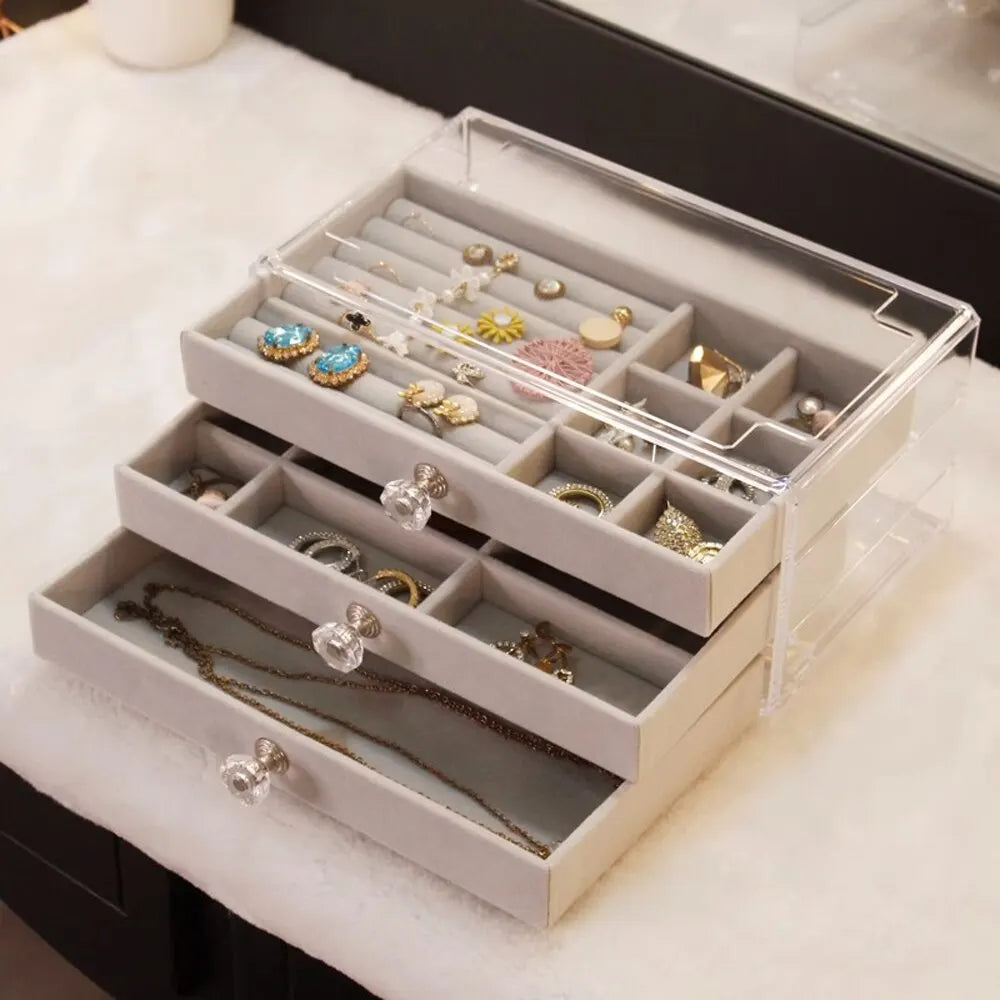 Boite à Bijoux Transparente