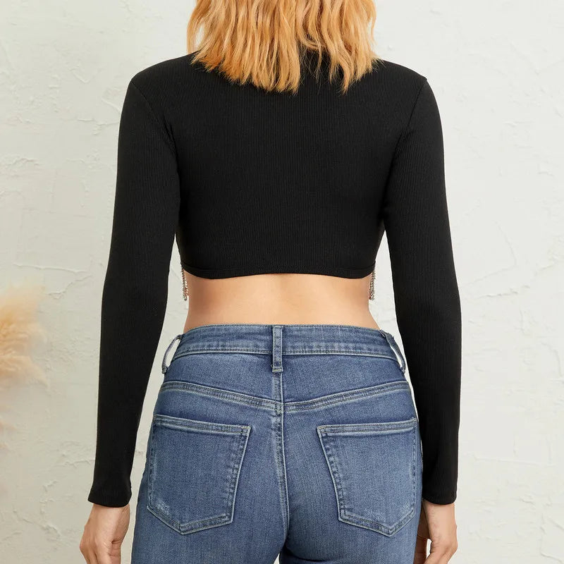 Crop top soirée