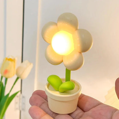 Lampe de Chevet Fleurs LED Mini