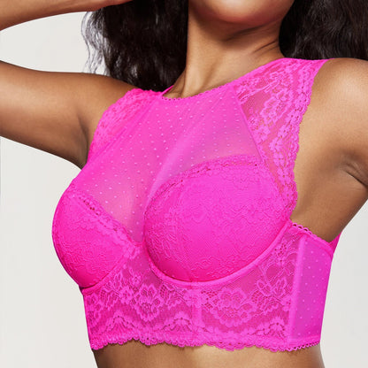 Crop top hot pink