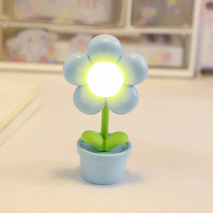 Lampe de Chevet Fleurs LED Mini
