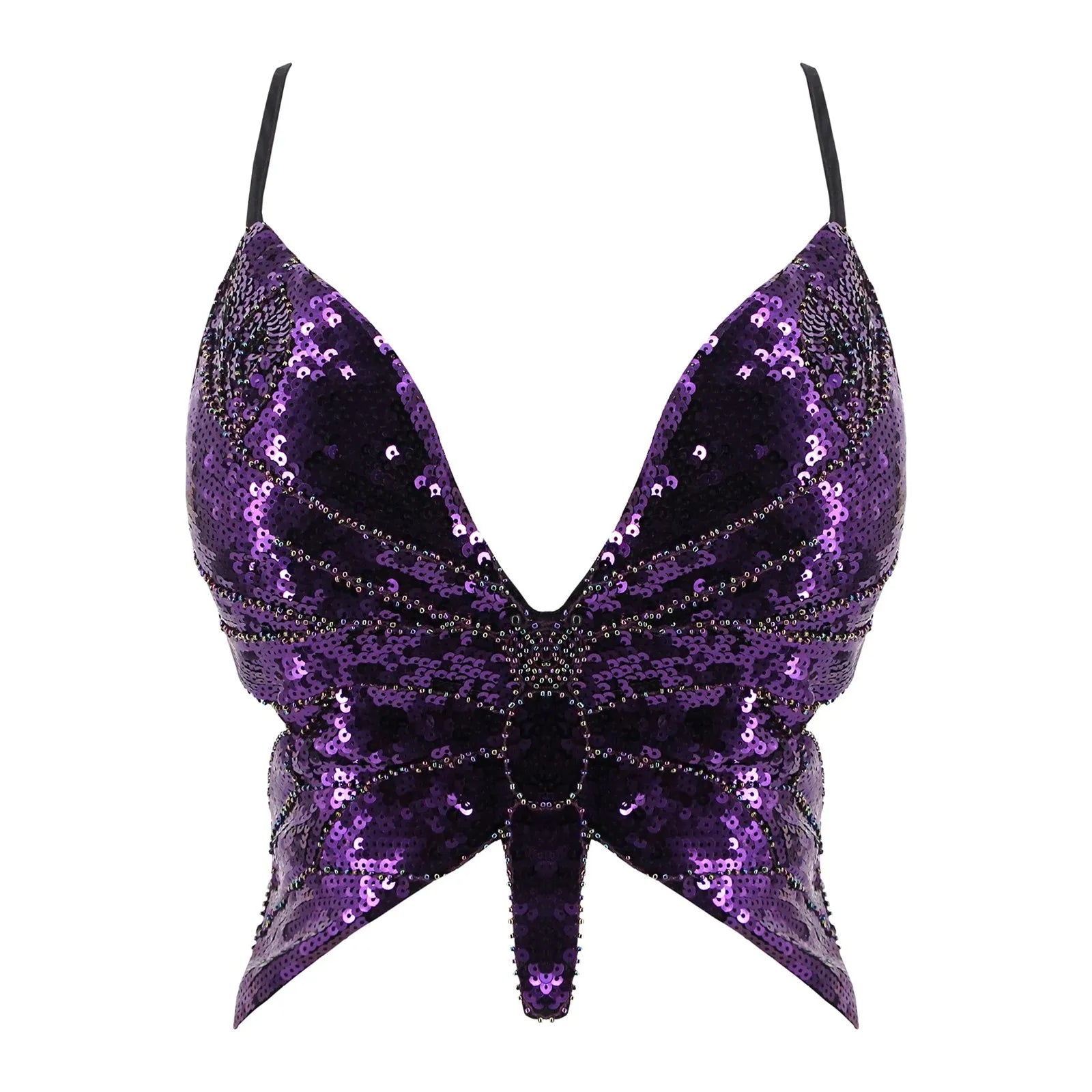 Crop tops papillon