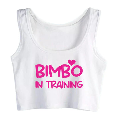 Femme bimbo crop top