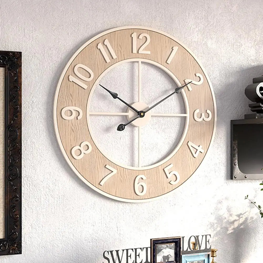 Horloge Murale Bois