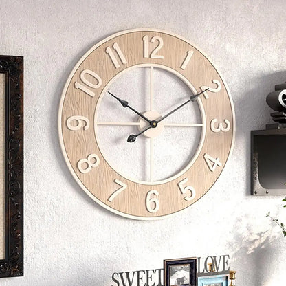 Horloge Murale Bois