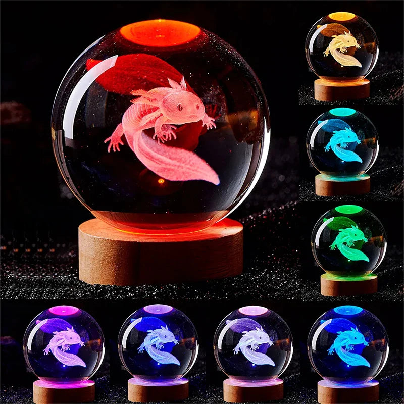 Lampe de chevet Sphère Axolotl