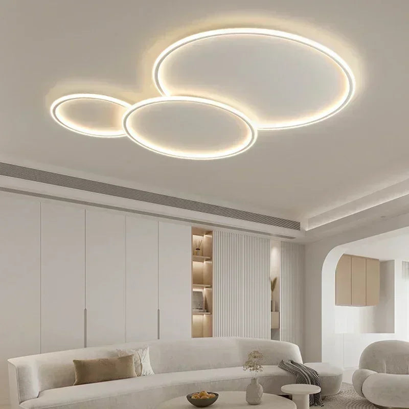 Plafonnier Rond Blanc