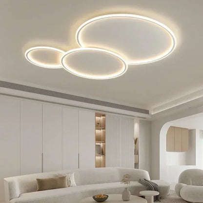Plafonnier Rond Blanc