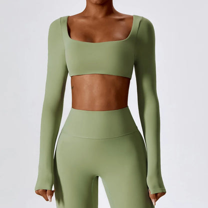 Crop top running
