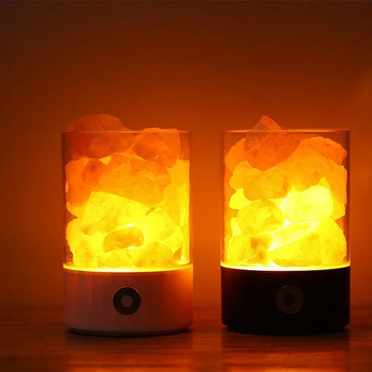 Lampe de chevet en Sel Naturel d'Himalaya