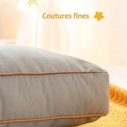Gros coussin tête de lit