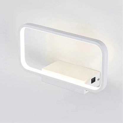 Lampe de chevet Murale Moderne Tactile avec Chargeur de Téléphone