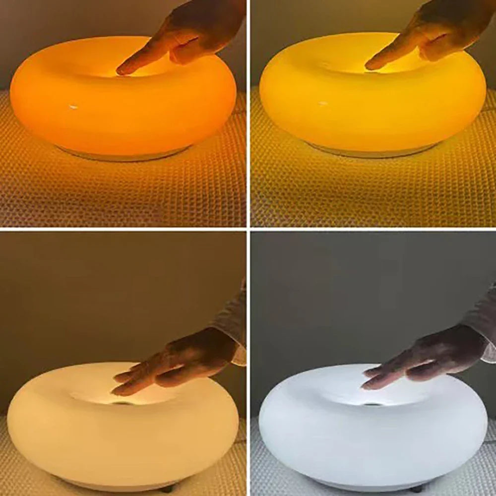 Lampe De Bureau Orange Style Bauhaus Avec Prise USB