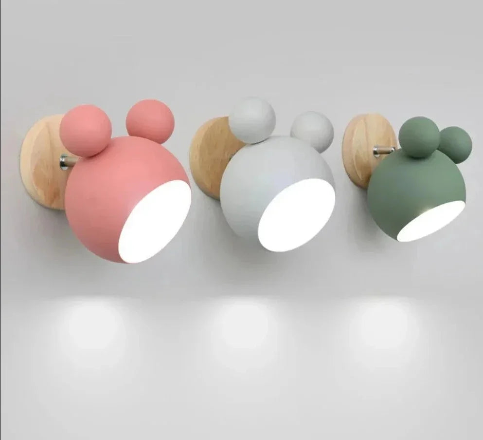 Lampe de chevet Murale Moderne avec Oreilles