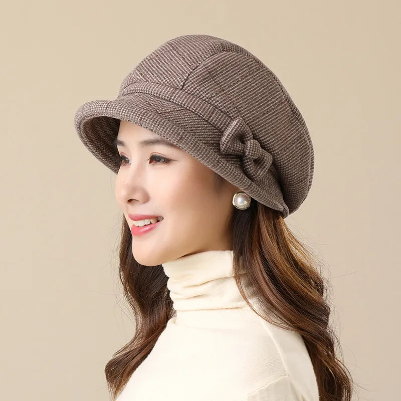 Béret Femme Noeud Papillon - La Maison du Chapeau