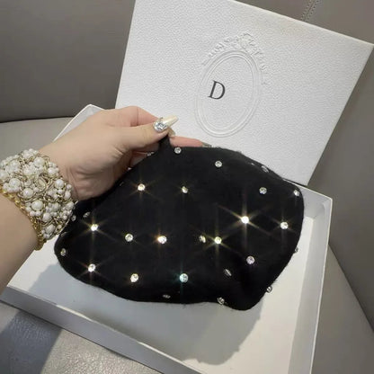 Béret Femme Scintillant Luxe