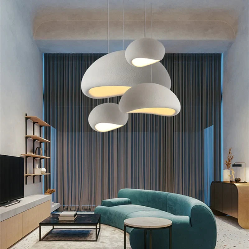 Lampe de Chevet Suspendue Wabi-Sabi Moderne