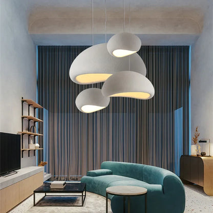Lampe de Chevet Suspendue Wabi-Sabi Moderne