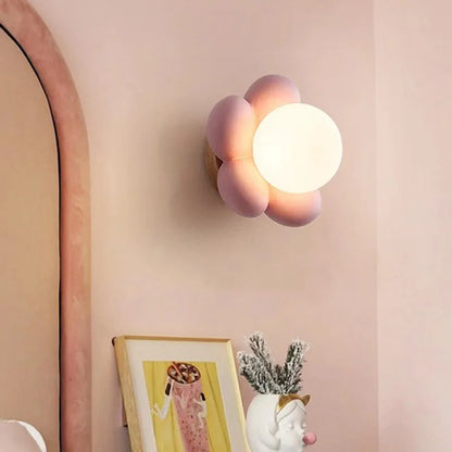 Lampe de chevet Murale Fleur Élégante Moderne