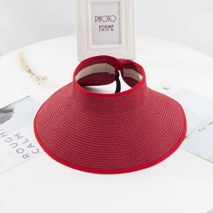 Chapeau de Paille à Bord Souple – Look Plage Décontracté