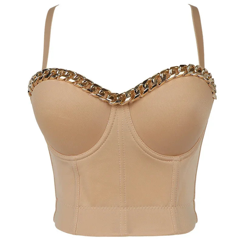 Femme crop top luxe