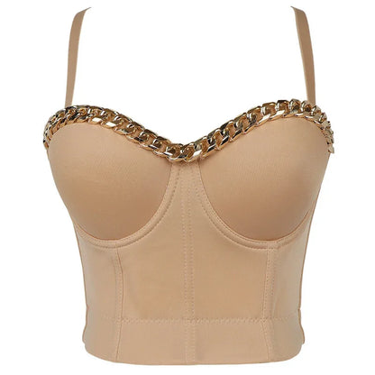 Femme crop top luxe
