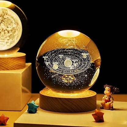 Lampe de chevet Projecteur Sphère Planétaires